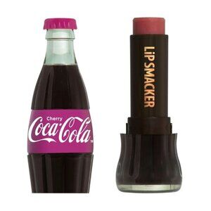 1pcs Lip Smacker Cherry Cola Lip Balm, Flavored Moisturizing, Soft Shine Gloss